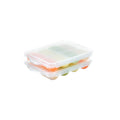 Inochi Amori Baby Food Freezer Tray Multi-Compartment Clear White BPA-Free