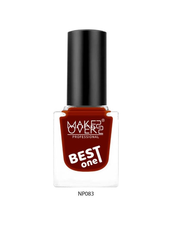 Makeover22 Best One Nail Polish Wide Brush Full Coverage NP083 12ml