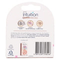 Schick Intuition Quattro Rose Gold Razor Refills, 4 Ultra-Smooth Blades