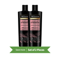 TRESemme Strength & Fall Control Shampoo Liquid Biotin Formula Twin Pack 400ml