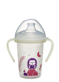 Nip First Moments Training PP Cup Sippy Cup with Soft Leakproof Spout, Hedgehog, 270 ml
