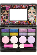 Townley Beauty L.O.L. Surprise All-in-One Kids Cosmetic Compact Set, Washable Water-Based Makeup, 14 Lip Glosses