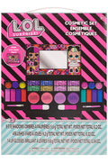 Townley Beauty L.O.L. Surprise All-in-One Kids Cosmetic Compact Set, Washable Water-Based Makeup, 14 Lip Glosses