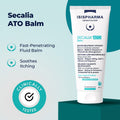 Isispharma Secalia Ato Soothing Lipid-Restoring Body Balm, Lightweight Formula, 200 ml