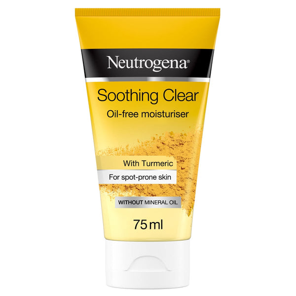 Neutrogena Soothing Clear Moisturizing Cream Turmeric Oil-Free Face Moisturizer 75 ml