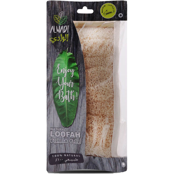 Alwadi Body Back Loofah with 2 Wings, Soft Exfoliating Bath Scrubber, 1 Piece