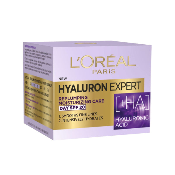 L'Oreal Paris Hyaluron Expert Day Cream Lightweight SPF 20 Hyaluronic Acid 50ml