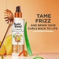Hair Food Mango & Aloe Curl Detangling Spray, Frizz-Control Hair Care, 255ml