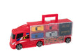 Teamsterz Metro City Truck Carry Case with 4 Die-Cast Cars, 12-Car Storage