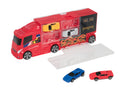 Teamsterz Metro City Truck Carry Case with 4 Die-Cast Cars, 12-Car Storage