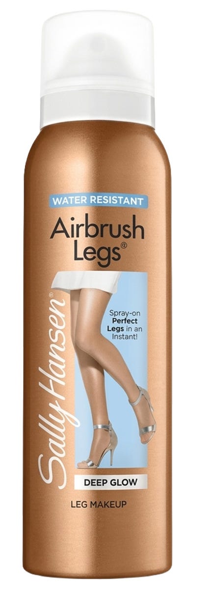 Sally Hansen Airbrush Legs Makeup Spray Liquid Body Makeup Deep Glow 124.7g
