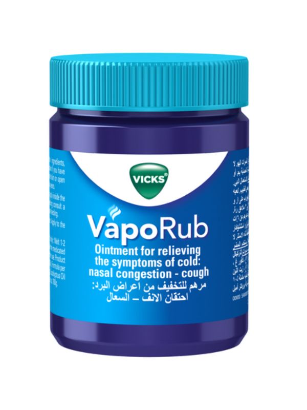 Vicks VapoRub Cold & Cough Relief Ointment, 100g