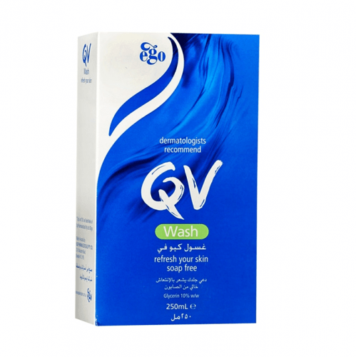 QV Refreshing Body Wash Liquid Cleanser Fragrance-Free Moisturizing Formula 250ml