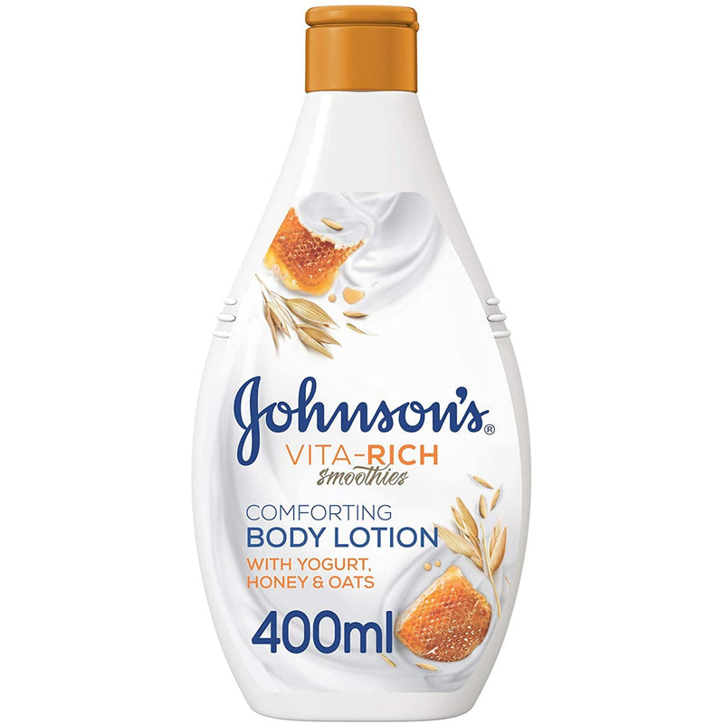 Johnson's Vita-Rich Comforting Body Lotion Yogurt Honey Oats 400 ml