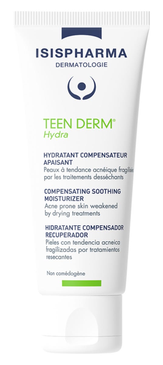 Isispharma Teen Derm Hydra Soothing Moisturizer Cream Cocoa Butter 100 ml