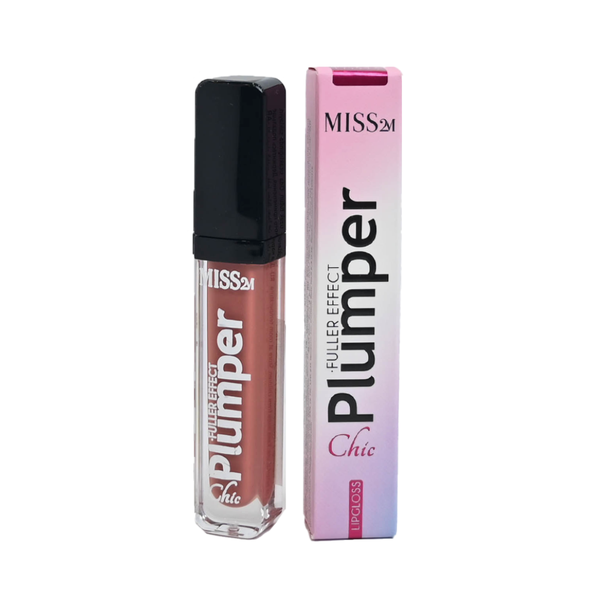 Miss 2M Chic Plumper Lip Gloss 104 Glossy Moisturizing Finish