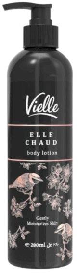 Vielle Elle Chaud Body Lotion, Rich Silky Formula, Sensual Fragrance, 280 ml