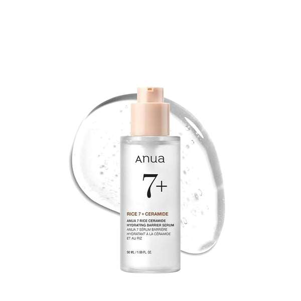 Anua Rice 7 Ceramide Hydrating Barrier Serum with Niacinamide 50ml