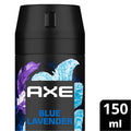 AXE Aero Blue Lavender Deodorant Spray Mint Amber Essential Oils 150 ml