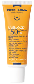 Isispharma Uveblock SPF50+ Dry Touch Ultra-Fluid Sunscreen Light Tint 40 ml