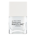Nails.INC French Mani Hack Nail Polish Set, Sheer Pink and White, Silicone Tip Tool