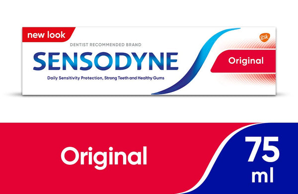 Sensodyne Original Low-Abrasivity Toothpaste with Strontium Chloride