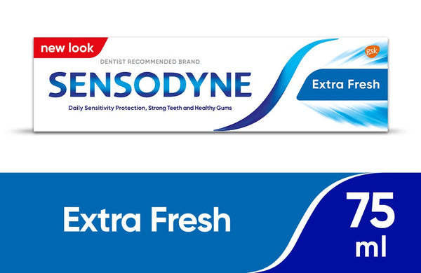 Sensodyne Extra Fresh Toothpaste Fluoride Sensitivity Protection 75 ml