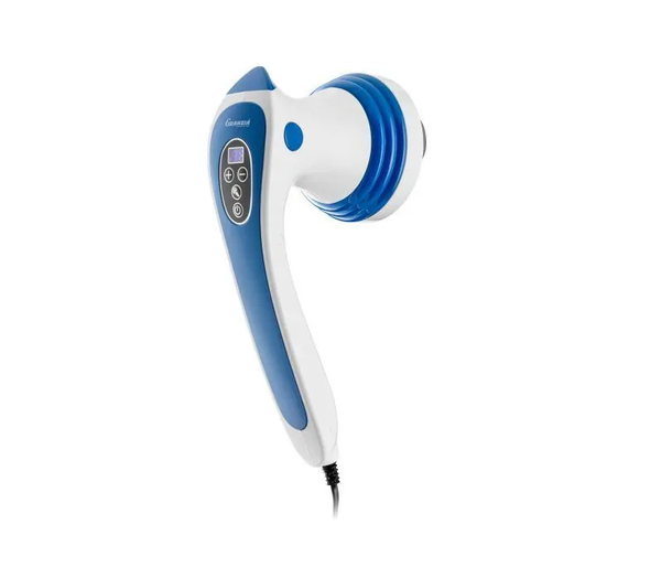 Granzia Relaxtra Rotating Massager with Interchangeable Heads and Digital Intensity Control