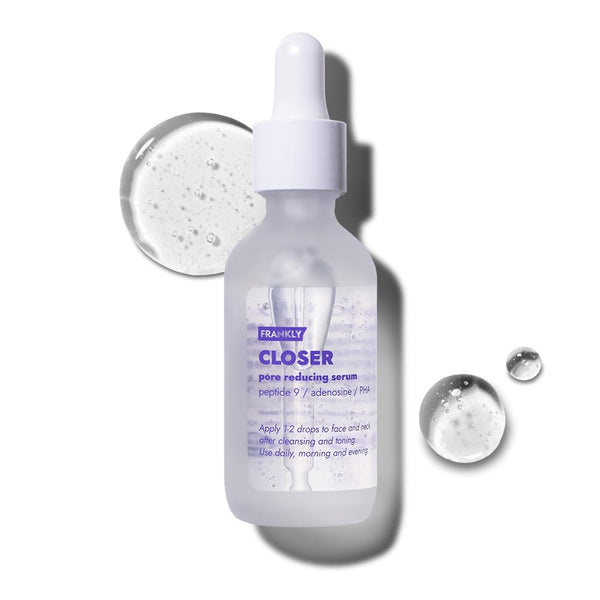 Frankly Closer Facial Serum with Peptides and Vegan Collagen, 30ml