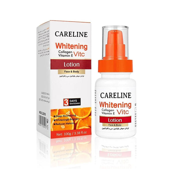 Careline Brightening Face Lotion Vitamin C Collagen Hyaluronic Acid 100 g