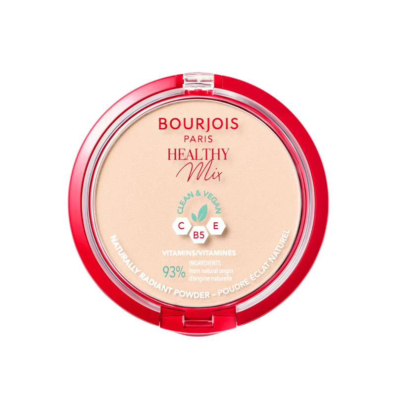 Bourjois Healthy Mix Face Powder Matte Finish Vitamin E 01 Ivory