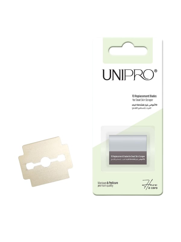 UniPro Replacement Blades for Dead Skin Remover, Foot Care, 10 Blades