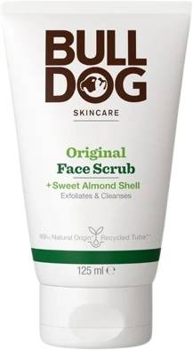 Bulldog Original Face Scrub Exfoliating Cleanser with Aloe Vera, 125 ml