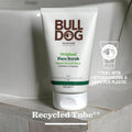 Bulldog Original Face Scrub Exfoliating Cleanser with Aloe Vera, 125 ml