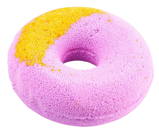 Cafe Mimi Donut Bath Bomb Strawberry & Banana