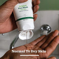 Bulldog Original Face Moisturiser Cream Aloe Vera Normal & Dry Skin 100 ml