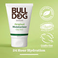 Bulldog Original Face Moisturiser Cream Aloe Vera Normal & Dry Skin 100 ml