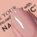 Nails Inc My Golden Hour Nail Polish Duo, Pink Nude and Gold Shimmer, Star Stickers, 2 Piece