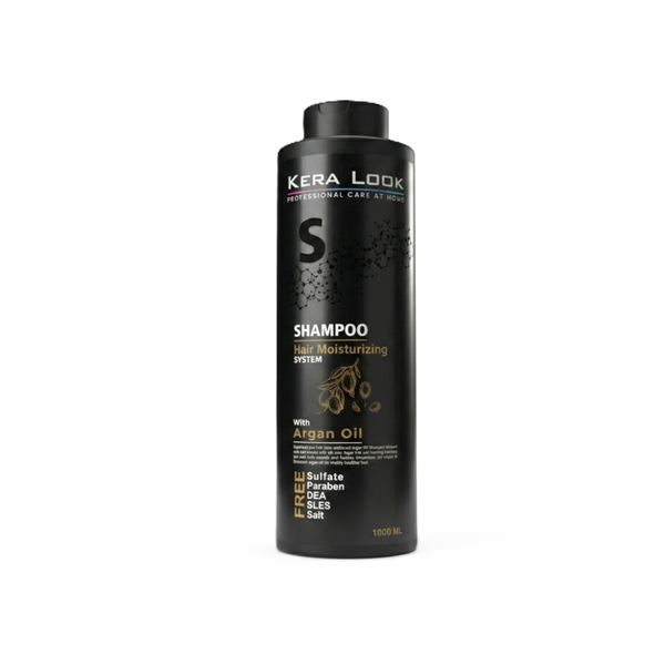 Kera Look Hair Moisturizing Shampoo Argan Oil Sulfate-Free 1000 ml