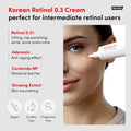 Frankly Retinol Cream 0.3% Face Cream Ceramides and Ginseng 20ml