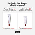 Frankly Retinol Cream 0.3% Face Cream Ceramides and Ginseng 20ml