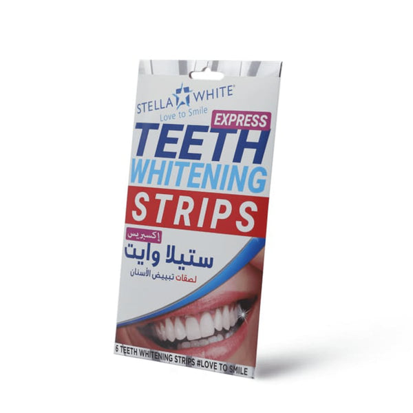 Stella White Teeth Brightening Strips Express Formula 6 Strips
