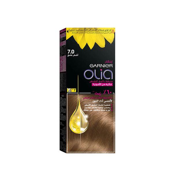 Garnier Olia Ammonia-Free Hair Dye Dark Blonde 7.0
