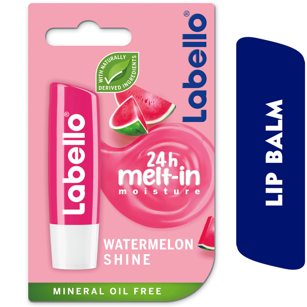 Labello Moisturizing Lip Balm Soft Shine Watermelon