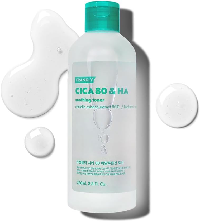 Frankly Cica Hyaluronic Acid Toner Water-Like Fragrance-Free 260ml