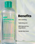 Frankly Cica Hyaluronic Acid Toner Water-Like Fragrance-Free 260ml