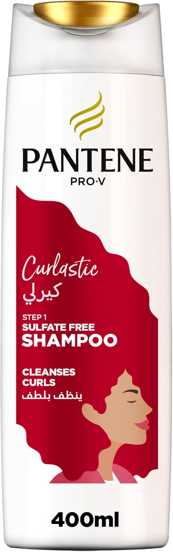 Pantene Pro-V Curlastic Sulfate-Free Shampoo for Curly Hair 400 ml