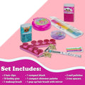 TownleyGirl L.O.L. Surprise! Makeup Set with Nail Polish, Eyeshadow, Hair Accessories and Rainbow Chain Bag
