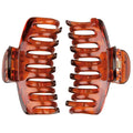 Titania Hair Dino Clips Brown Medium, 2 Pieces