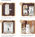 Glade Automatic Spray Holder Sheer Vanilla Embrace Refill Kit, 269 ml
